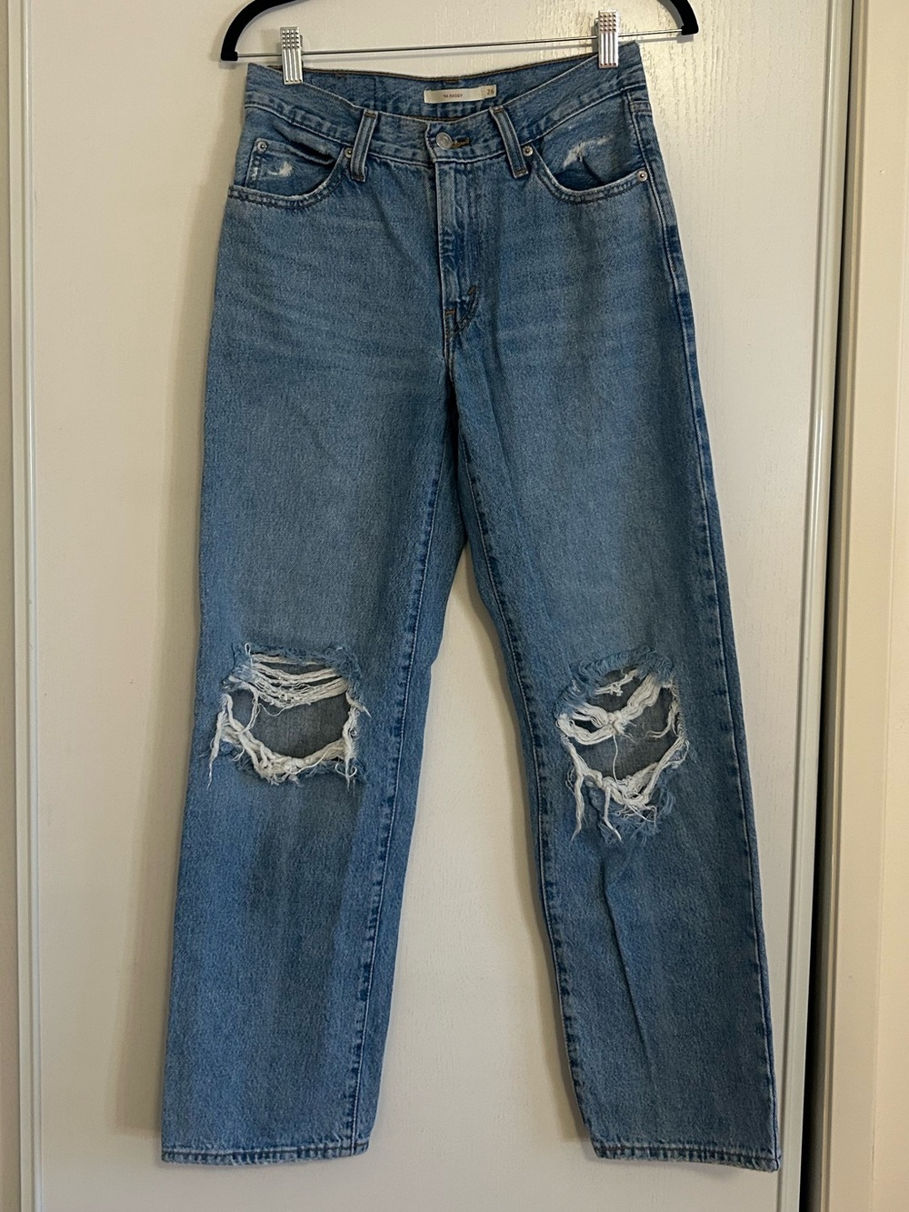 Levi's Light Blue ‘94 Baggy Distressed Jeans